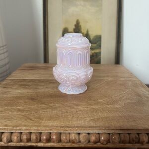 Weisher Moon and Star Crown Tuscan Carnival Mini Courting Fairy Lamp Pink
